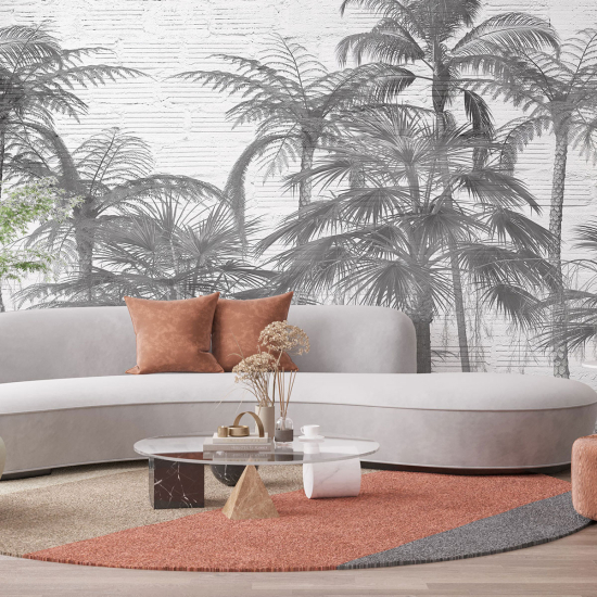 Panoramic Wallpaper - Wall Mural - Tropical forest