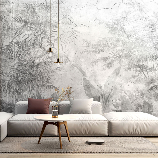 Panoramic Wallpaper - Wall Mural - Tropical forest