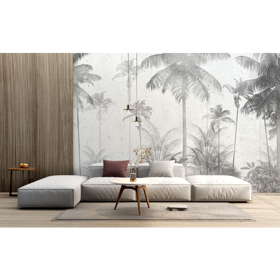 Panoramic Wallpaper - Wall Mural - Tropical forest