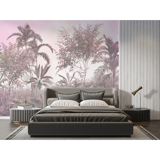 Panoramic Wallpaper - Wall Mural - Tropical forest