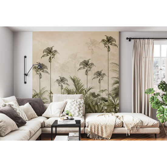 Panoramic Wallpaper - Wall Mural - Tropical Forest