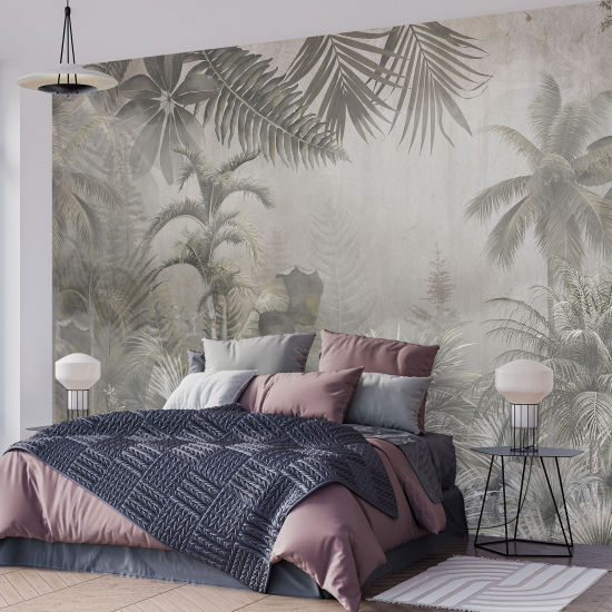 Panoramic Wallpaper - Wall Mural - Tropical forest