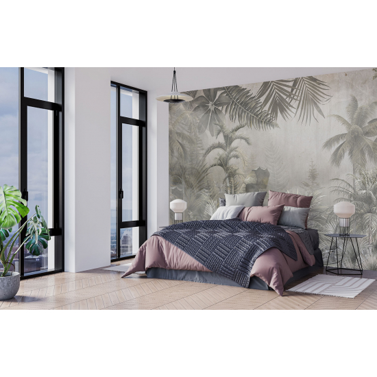 Panoramic Wallpaper - Wall Mural - Tropical forest