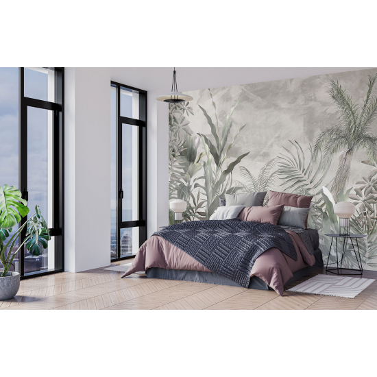 Panoramic Wallpaper - Wall Mural - Tropical forest