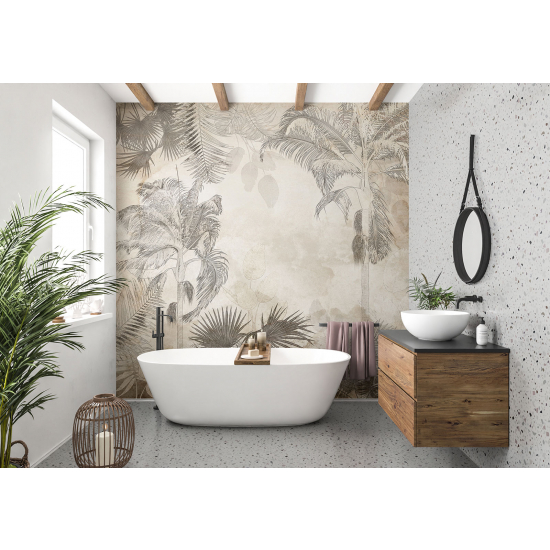 Panoramic Wallpaper - Wall Mural - Tropical forest