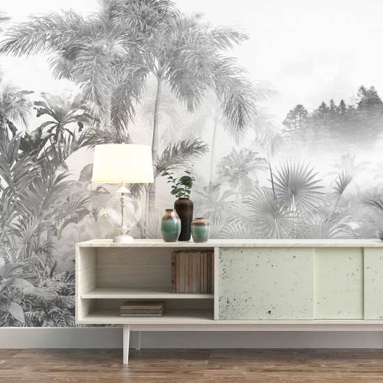 Panoramic Wallpaper - Wall Mural - Tropical Forest