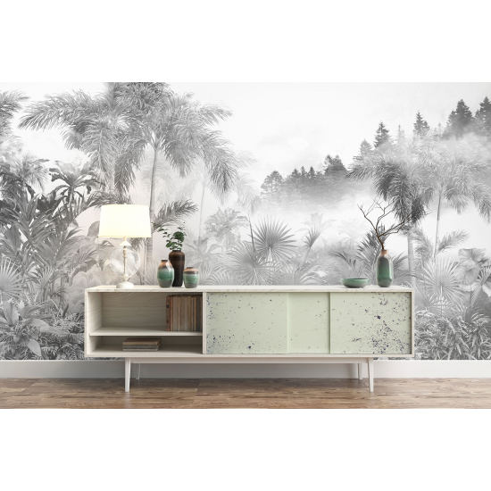 Panoramic Wallpaper - Wall Mural - Tropical Forest