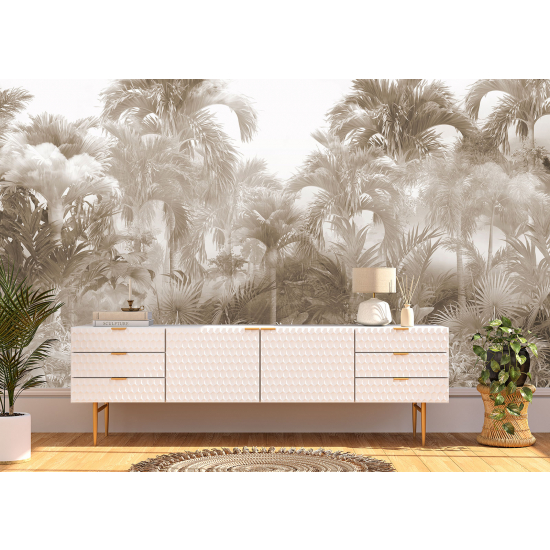 Panoramic Wallpaper - Wall Mural - Tropical forest