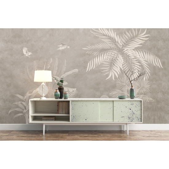 Panoramic Wallpaper - Wall Mural - Tropical Forest