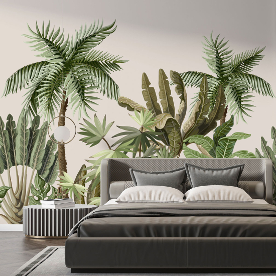 Panoramic Wallpaper - Wall Mural - Tropical forest