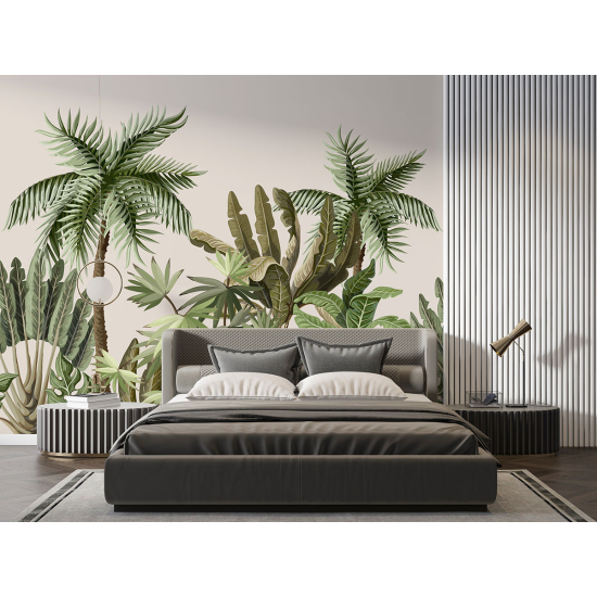 Panoramic Wallpaper - Wall Mural - Tropical forest