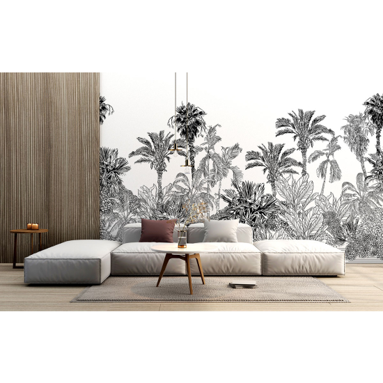 Panoramic Wallpaper - Wall Mural - Tropical forest