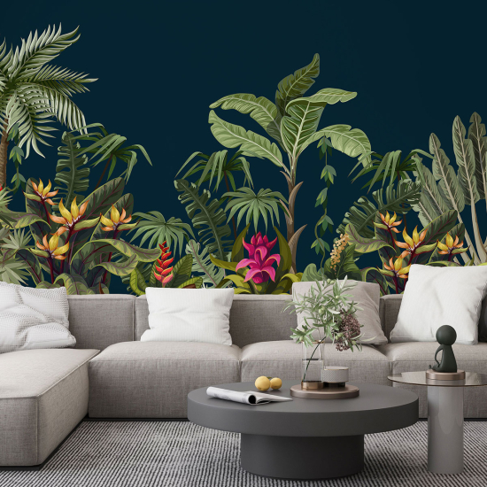 Panoramic Wallpaper - Wall Mural - Tropical forest