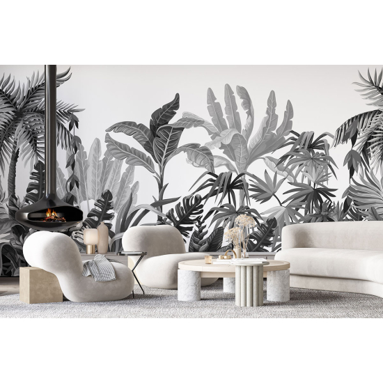 Panoramic Wallpaper - Wall Mural - Tropical forest