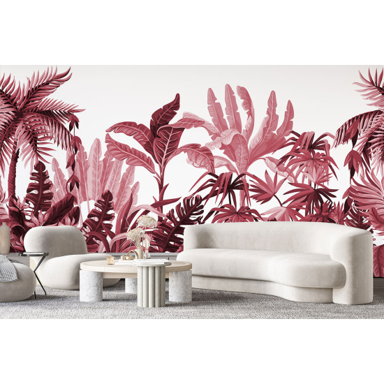 Panoramic Wallpaper - Wall Mural - Tropical forest