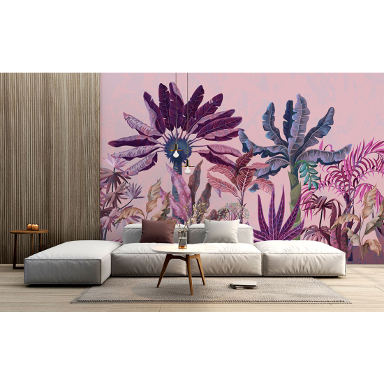 Panoramic Wallpaper - Wall Mural - Tropical forest