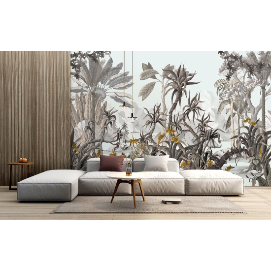 Panoramic Wallpaper - Wall Mural - Tropical forest