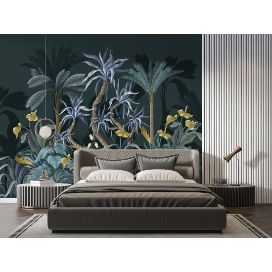 Panoramic Wallpaper - Wall Mural - Tropical forest