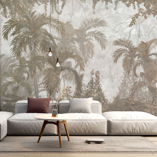 Panoramic Wallpaper - Wall Mural - Tropical forest