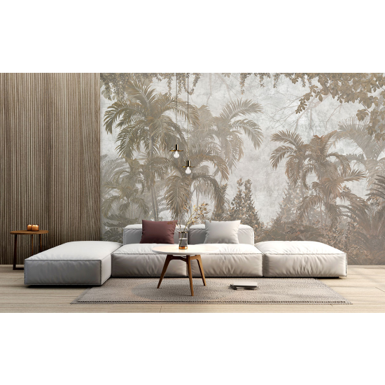 Panoramic Wallpaper - Wall Mural - Tropical forest