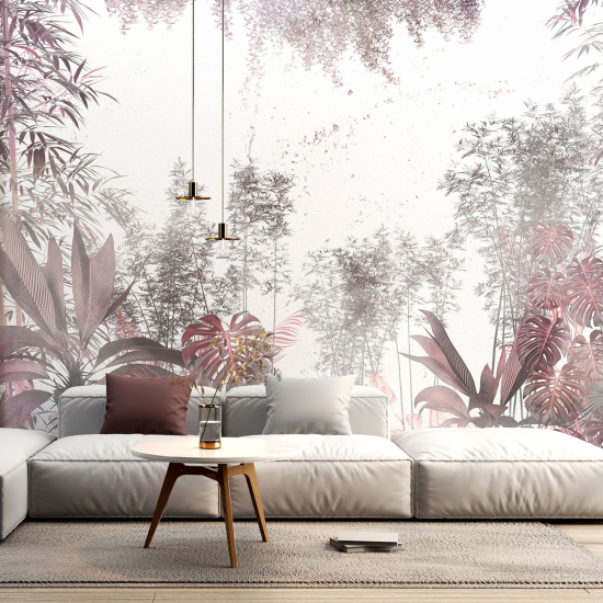 Panoramic Wallpaper - Wall Mural - Tropical forest