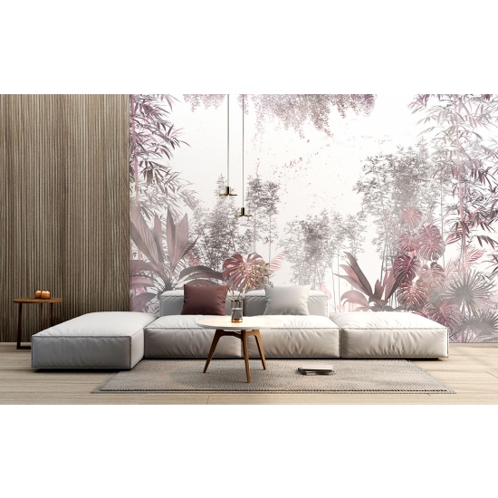 Panoramic Wallpaper - Wall Mural - Tropical forest