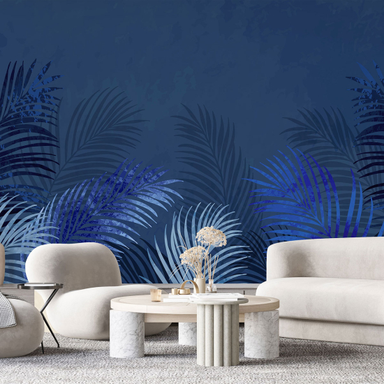 Panoramic Wallpaper - Wall Mural - Tropical leaves