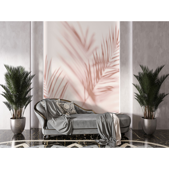 Panoramic Wallpaper - Wall Mural - Tropical leaves