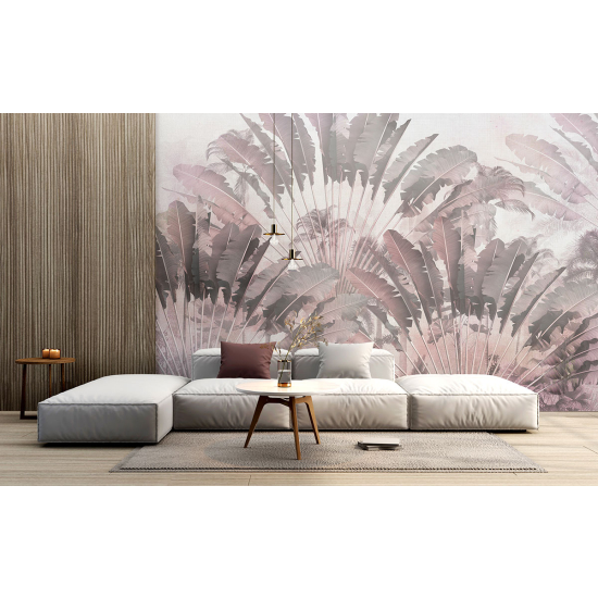 Panoramic Wallpaper - Wall Mural - Tropical plants