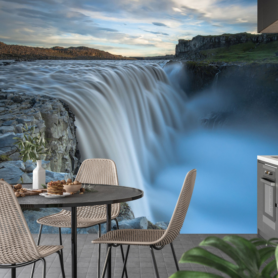 Panoramic Wallpaper - Wall Mural - Waterfalls