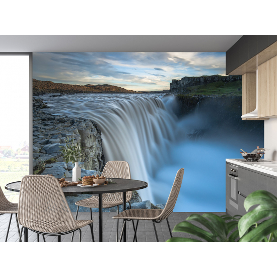 Panoramic Wallpaper - Wall Mural - Waterfalls