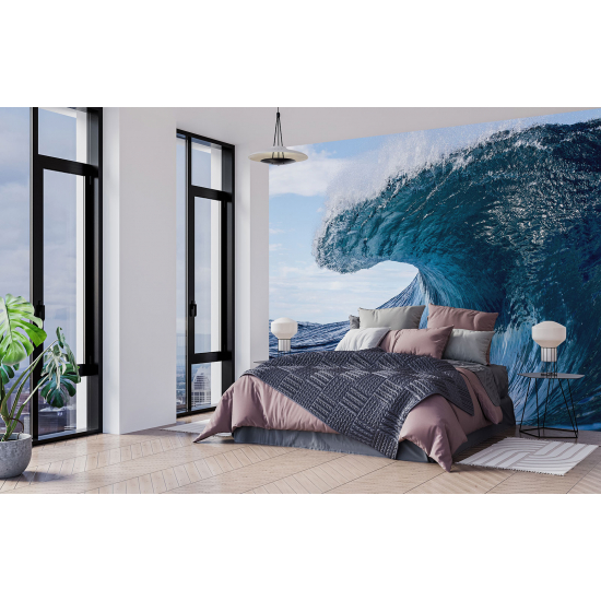 Panoramic Wallpaper - Wall Mural - Waves