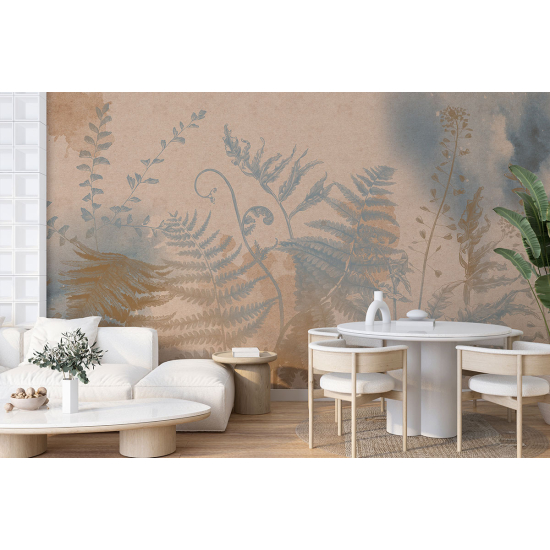 Panoramic Wallpaper - Wall Mural - Wild Plants