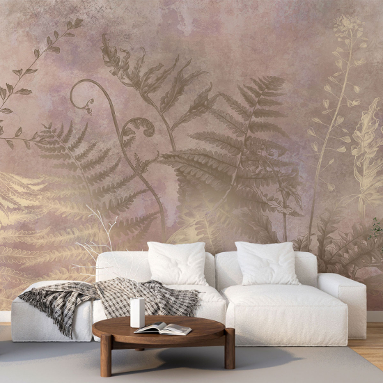 Panoramic Wallpaper - Wall Mural - Wild Plants