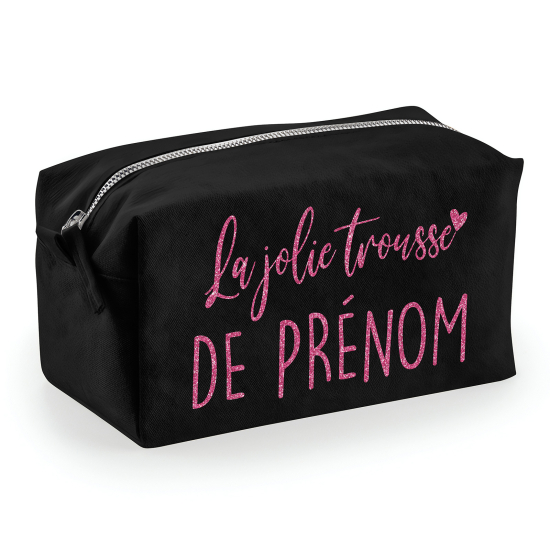 Personalized Canvas pencil case / pouch - The pretty name pencil case