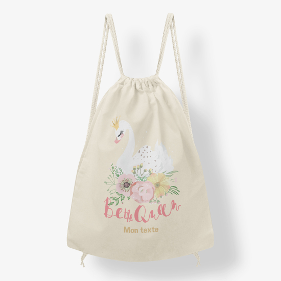 Personalized Drawstring Backpack for Kids - Princess sign