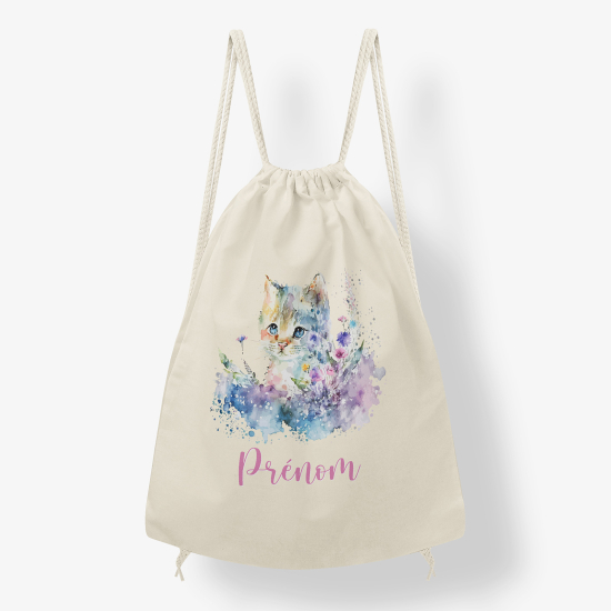 Personalized Drawstring Backpack for Kids - Set Often