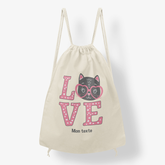 Personalized Drawstring Backpack for Kids - Set Often