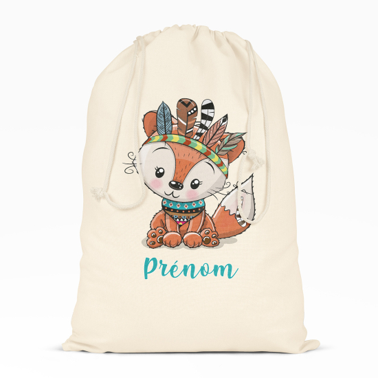 Personalized Drawstring bag for Kids - Indian squirrel