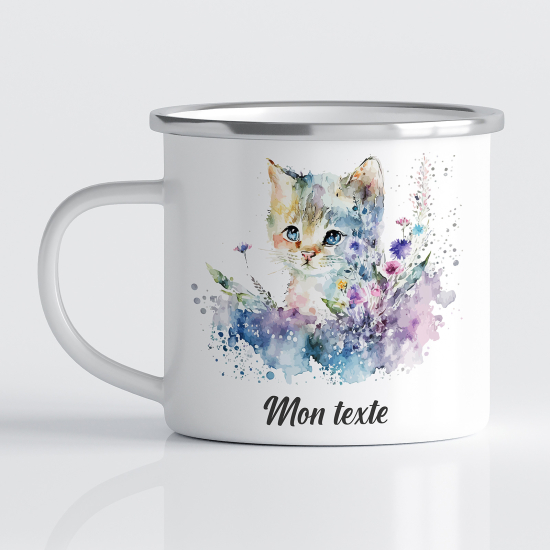 Personalized Enamel Mug for Kids - Set Often