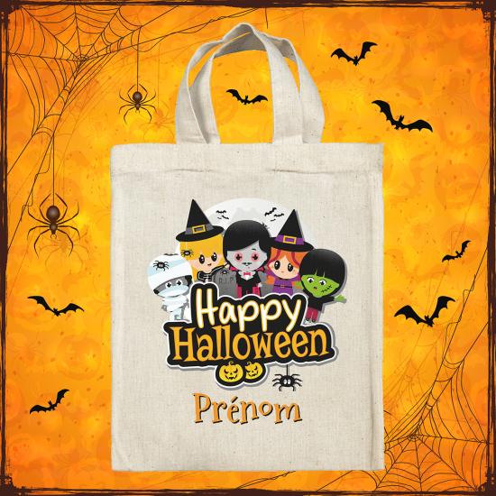 Personalized Halloween bag - Terrifying Characters