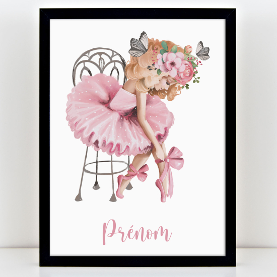 Personalized Kids Poster - Dancer