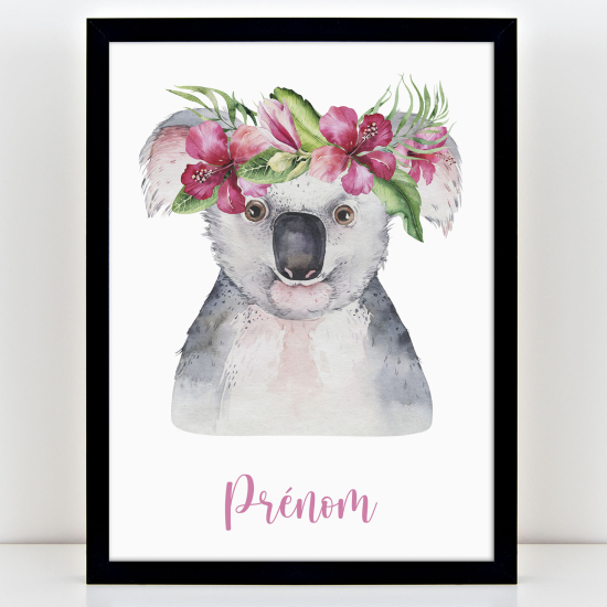 Personalized Kids Poster - Koala