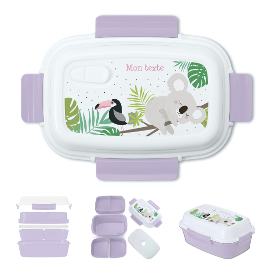 Personalized Lunch box for kids - Koala