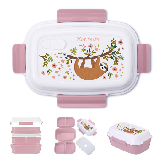 Personalized Lunch box for kids - Lazy