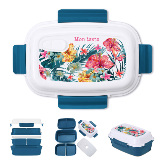 Personalized Lunch box for kids - Tropical