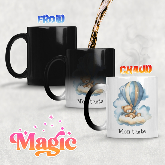 Personalized Magic Mug - Balloon bear