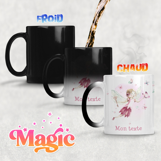 Personalized Magic Mug - Fairy Butterflies