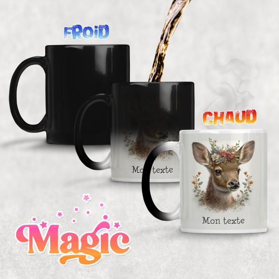 Personalized Magic Mug - Fawn