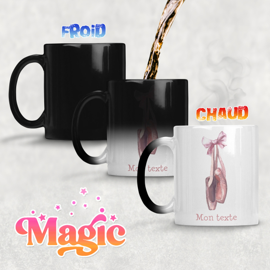 Personalized Magic Mug - Flowers